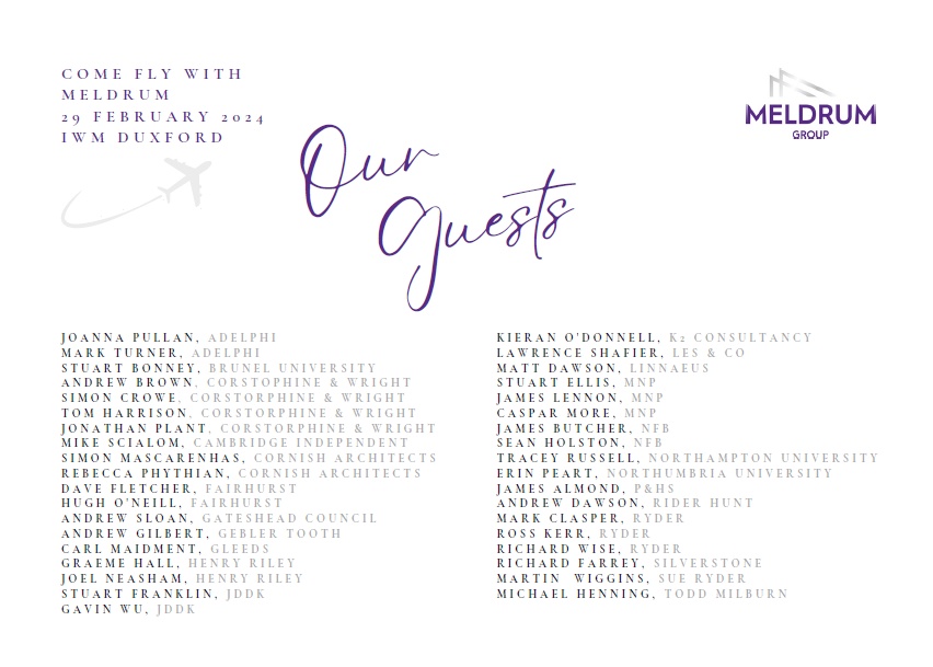 Our Guests