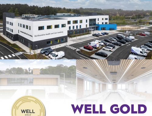 Northumbria Health & Care Academy has achieved WELL GOLD